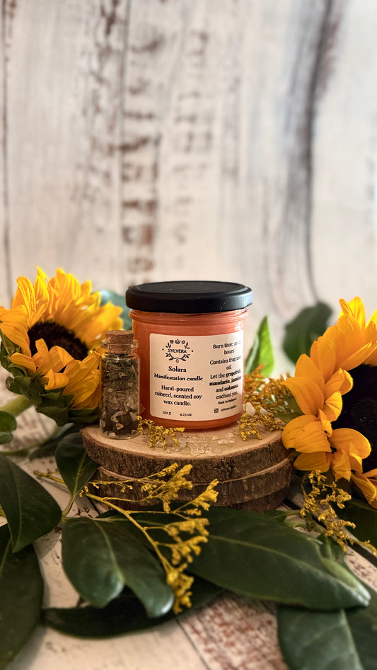 Solara - Manifesztációs gyertya