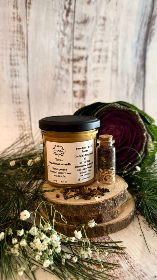 Terra - Manifesztációs gyertya