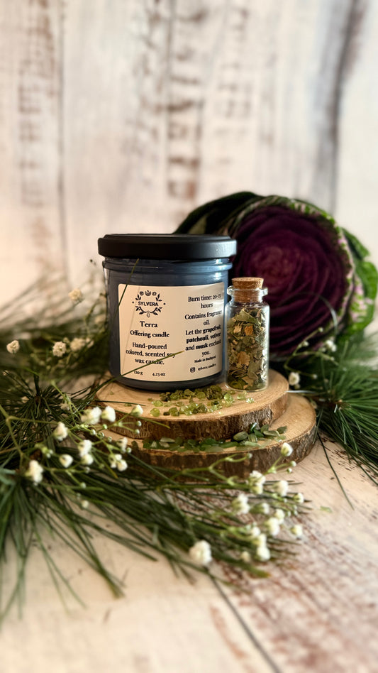 Terra - Felajánlás gyertya